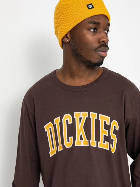 Лонгслів чоловічий Dickies DK0A4Y4SD711 S Коричневий (800070313467) - зображення 3