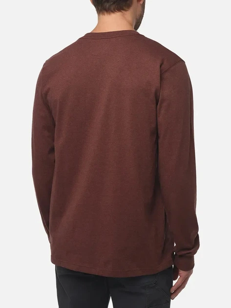 Лонгслів чоловічий Carhartt EK231-B86 S Коричневий (800070342721) - зображення 2