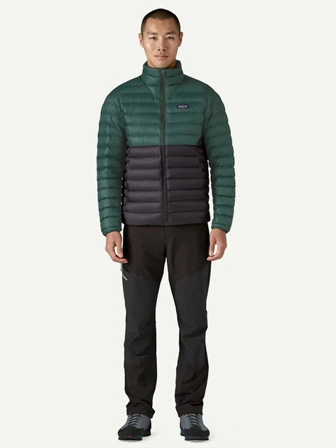 Kurtka puchowa męska zimowa Patagonia 84675-CABK L Zielona - obraz 3