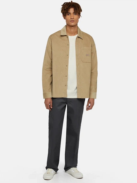 Сорочка чоловіча Dickies DK0A8652KHK1 M Бежева (800070348069) - зображення 3