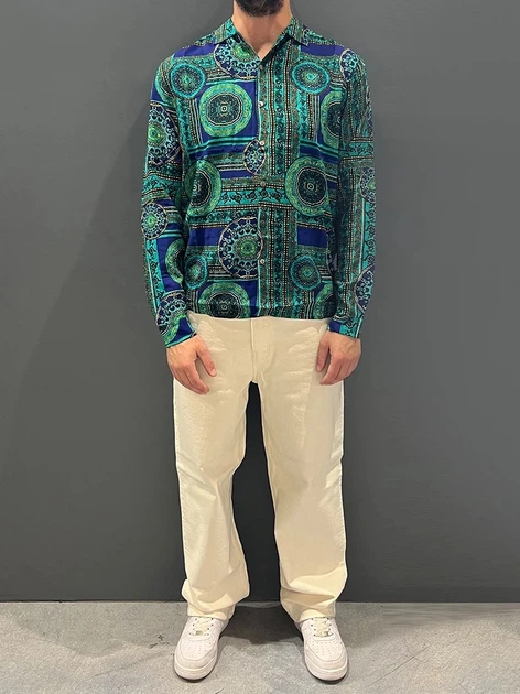 Koszula męska Tooco TOCOM-LSH-OASIS-GREN M Zielona - obraz 3