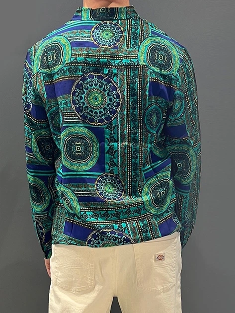 Сорочка чоловіча Tooco TOCOM-LSH-OASIS-GREN XL Зелена (800070325255) - зображення 2