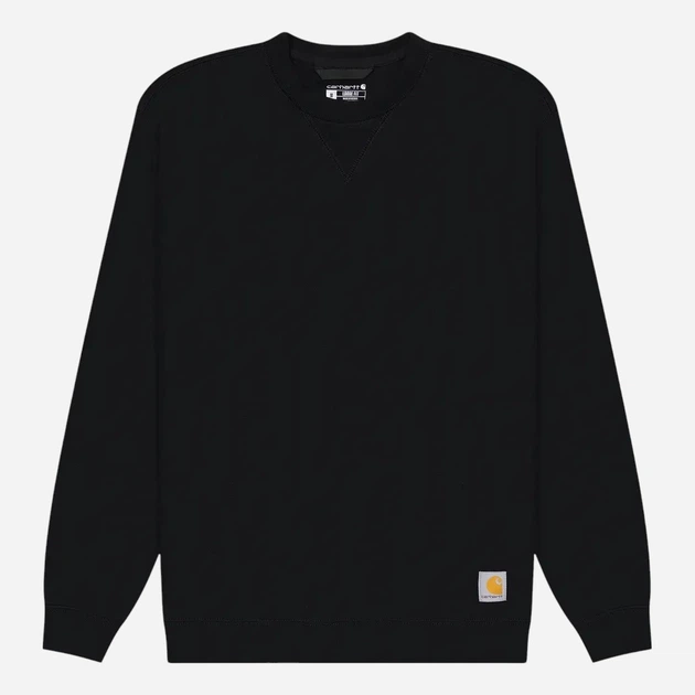 Світшот чоловічий Carhartt K124-BLK XL Чорний (800070333260) - зображення 3