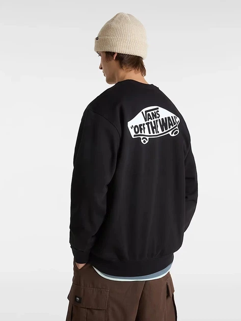Bluza bez kaptura męska oversize Vans VN000P52Y281 M Czarna - obraz 2