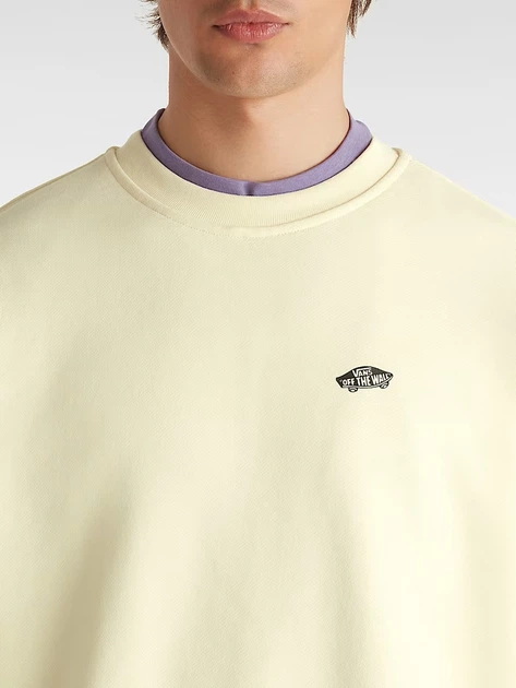 Bluza bez kaptura męska oversize Vans VN000P52E301 XL Żółta - obraz 4