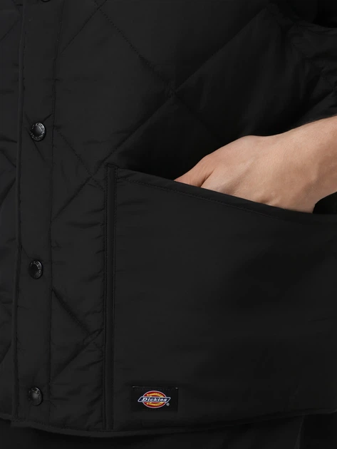 Bezrękawnik męski puchowy Dickies DK0A87O8BLK1 M Czarny - obraz 4