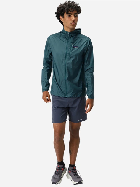 Вітровка чоловіча Patagonia 24142-WLDB L Темно-зелена (800070336079) - зображення 3