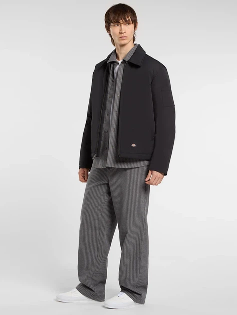 Kurtka przejściowa męska bez kaptura Dickies DK0A87O6BLK1 M Czarna - obraz 3