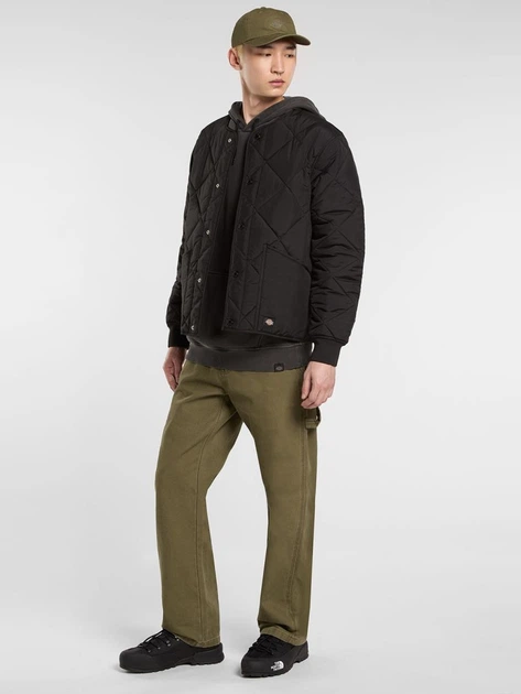 Kurtka przejściowa męska bez kaptura Dickies DK0A87O7BLK1 S Czarna - obraz 3