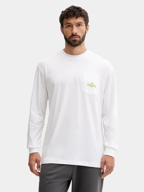 Лонгслів чоловічий The North Face NF0A8E3DFN41 M Білий (800070347621) - зображення 1