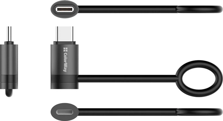 Адаптер-переходник ColorWay USB-C to Lightning Black (CW-AD-CL2) - изображение 5