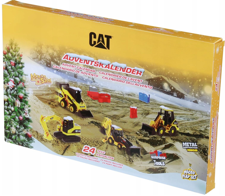 Kalendarz adwentowy Carrera CAT Micro (9003150143321) - obraz 1
