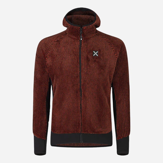 Kurtka przejściowa męska z kapturem Montura MJAP34X-PS534-61 XL Czerwona - obraz 1