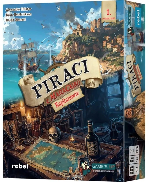 Доповнення до гри Rebel Пірати з Маракайбо Капітани (5906954790521) - зображення 1