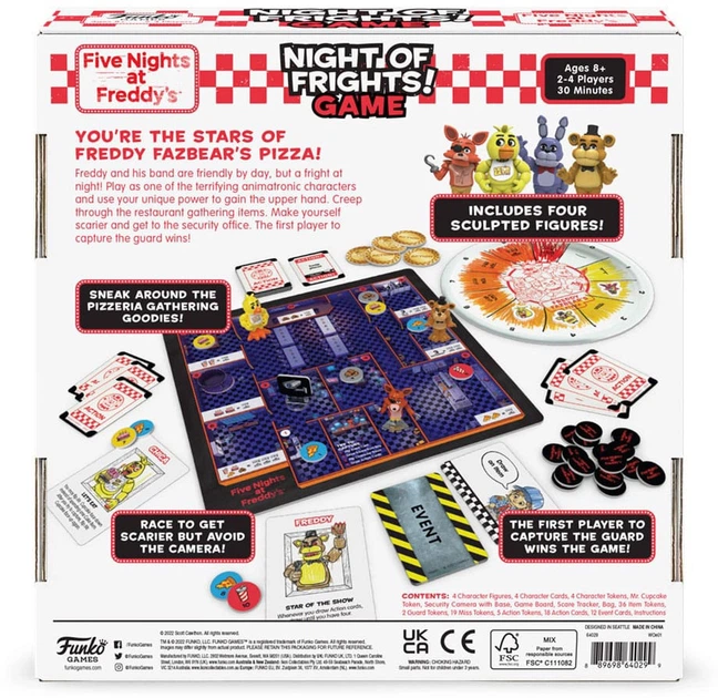 Gra planszowa Funko Five Nights At Freddy's (wersja angielska) (8720077326941) - obraz 3