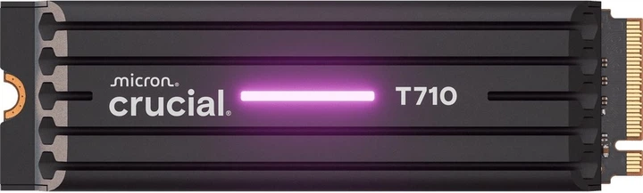 Dysk SSD Crucial T710 1TB M.2 2280 NVMe PCIe 5.0 x4 3D NAND TLC (CT1000T710SSD5) - obraz 1