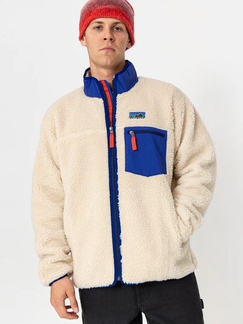 Kurtka przejściowa męska bez kaptura Patagonia 23057-DNAT S Beżowa - obraz 1