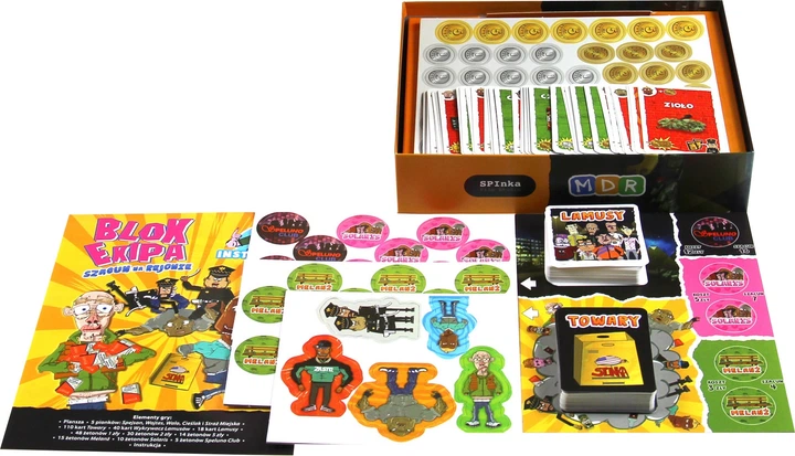 Gra planszowa MDR Blok Ekipa: szacun na rejonie (5905669227087) - obraz 2