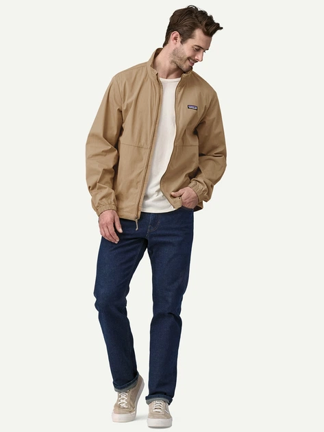 Kurtka przejściowa męska bez kaptura Patagonia 26855-SLKH XL Beżowa - obraz 3