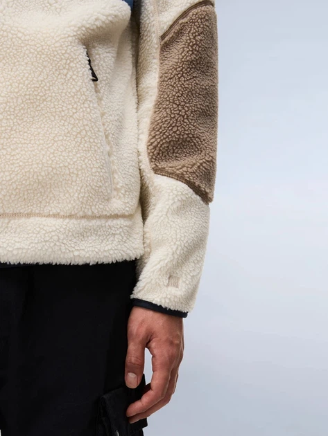 Kurtka przejściowa męska bez kaptura Napapijri NP0A4GNTMQZ1 XL Mleczny/Brązowy - obraz 5