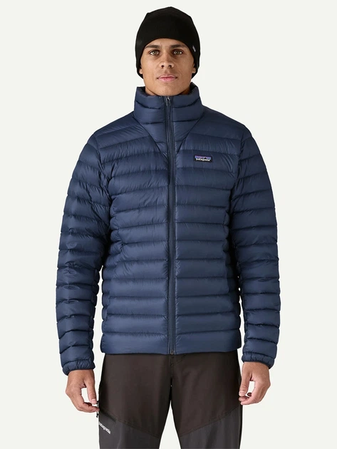 Kurtka puchowa męska zimowa Patagonia 84675-NENA L Granatowa - obraz 1