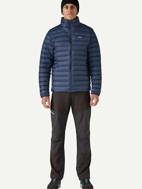 Kurtka puchowa męska zimowa Patagonia 84675-NENA L Granatowa - obraz 3