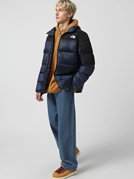 Kurtka puchowa męska zimowa The North Face NF0A8993A1C1 L Niebieska - obraz 3