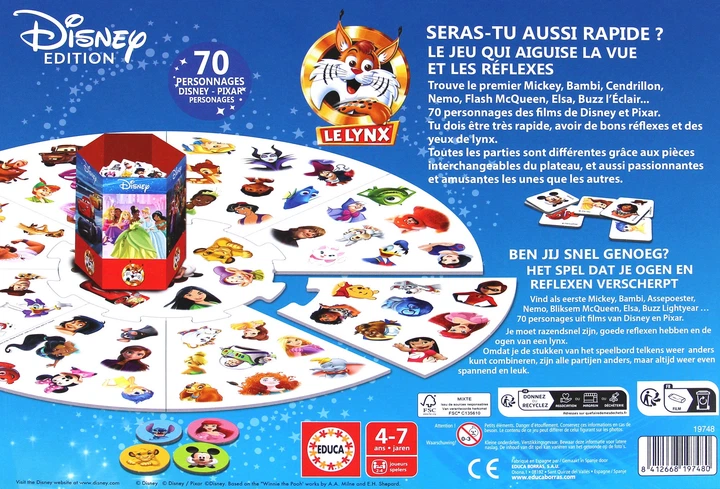 Gra planszowa G3 Disney Lynx 70 - Ryś (wersja angielska) (8412668197480) - obraz 3