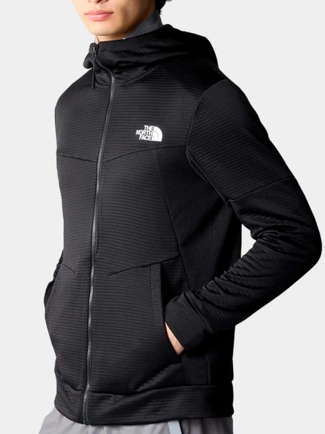 Bluza sportowa męska polarowa The North Face NF0A87J5JK31 XL Czarna - obraz 3