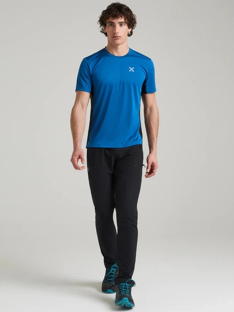 Футболка спортивна довга чоловіча Montura MTGN23X-JS616-87 S Синя (800070341238) - зображення 3