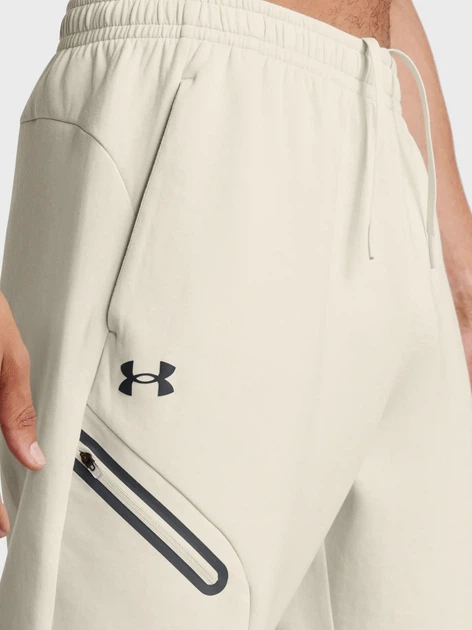 Спортивні штани чоловічі Under Armour 77-1389353-0110 XL Білі (800070331156) - зображення 4