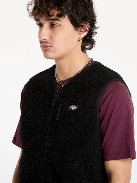 Bezrękawnik męski polarowy Dickies DK0A4YEGBLK1 M Czarny - obraz 4