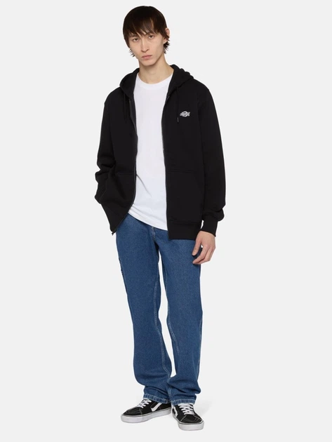 Bluza męska rozpinana streetwear z kapturem Dickies DK0A4YQABLK1 XL Czarna - obraz 3