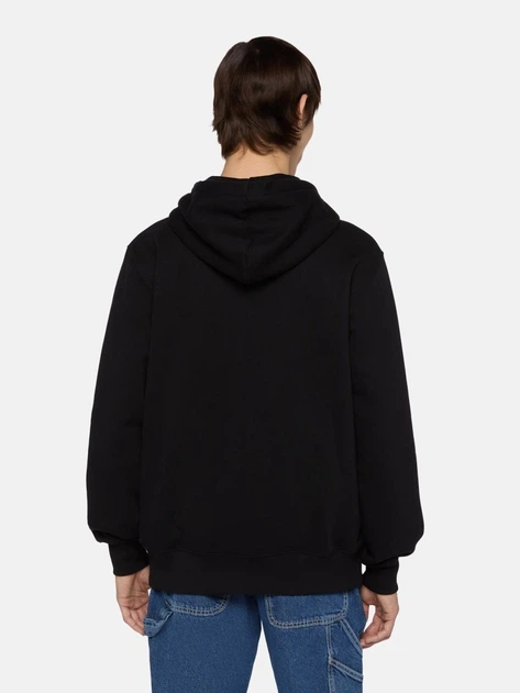 Bluza męska rozpinana streetwear z kapturem Dickies DK0A4YQABLK1 S Czarna - obraz 2