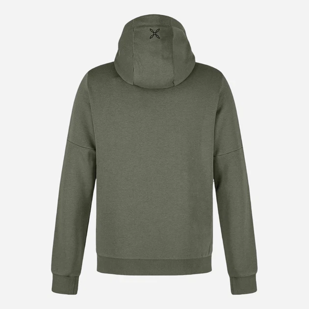 Bluza męska rozpinana streetwear z kapturem Montura MMAC32X-5024-49D XL Zielona - obraz 2