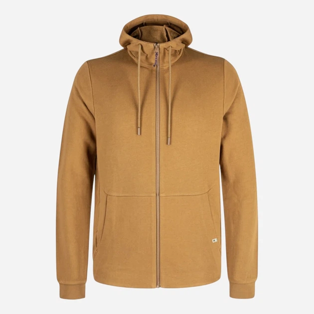 Bluza męska rozpinana streetwear z kapturem Montura MMAC33X-5029-140 S Brązowa - obraz 1