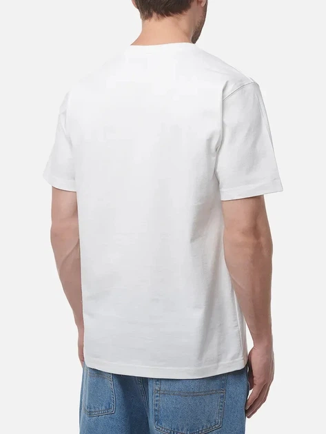 Koszulka męska bawełniana Carhartt 103296100 XS Biała - obraz 2