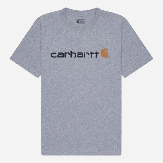 Koszulka męska bawełniana Carhartt 103361034 S Szara - obraz 3