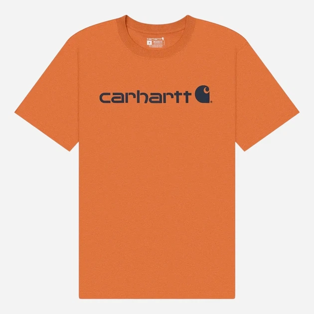 Koszulka męska bawełniana Carhartt 103361-Q66 S Pomarańczowa - obraz 3