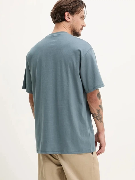 Футболка довга чоловіча Dickies DK0A4YAIG701 S Морська хвиля (800070339986) - зображення 2