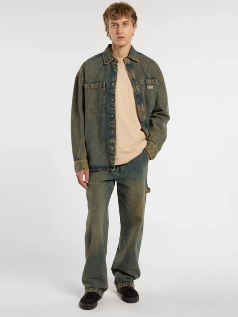 Футболка довга чоловіча Dickies DK0A4YFCF951 M Бежева (800070340004) - зображення 3