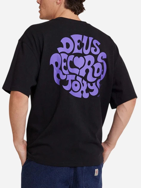 Koszulka męska bawełniana Deus Ex Machina DMF241766-BLK M Czarna - obraz 2
