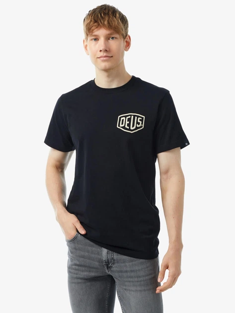 Koszulka męska bawełniana Deus Ex Machina DMP241438A-BLK S Czarna - obraz 1