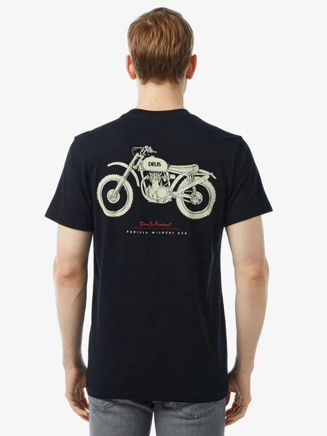 Koszulka męska bawełniana Deus Ex Machina DMP241438A-BLK S Czarna - obraz 2