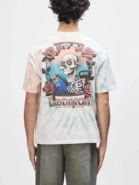 Koszulka męska bawełniana Deus Ex Machina DUF254541-MPA S Mleczna - obraz 2