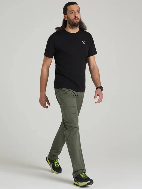 Футболка довга бавовняна чоловіча Montura MTGC42X-5028-90 M Чорна (800070341231) - зображення 3