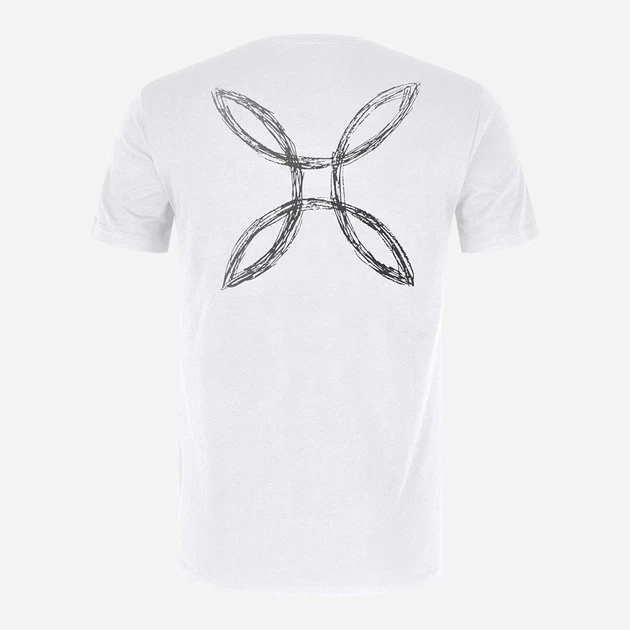 Футболка довга бавовняна чоловіча Montura MTGC49X-5290-00 L Біла (800070322188) - зображення 2