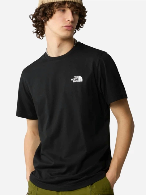 Koszulka męska basic The North Face NF0A87NGJK31 S Czarna - obraz 1