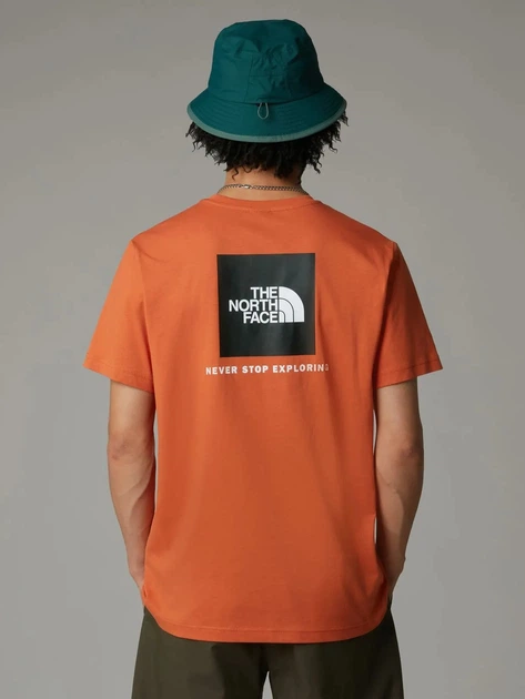 Футболка довга бавовняна чоловіча The North Face NF0A87NP6D21 M Помаранчева (800070337244) - зображення 2