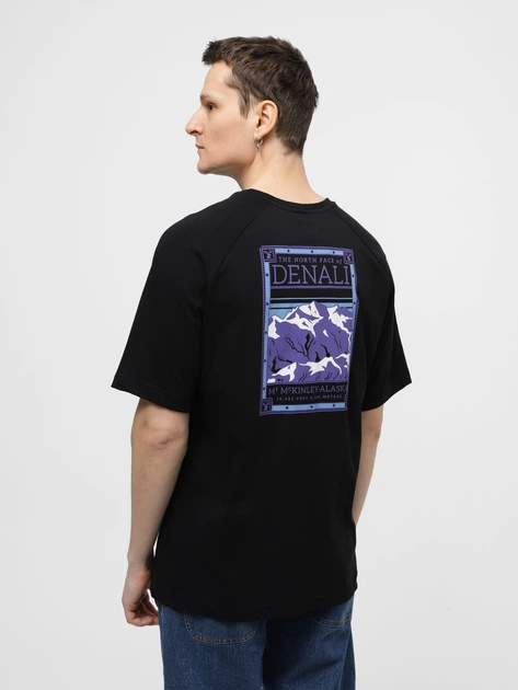 Koszulka męska bawełniana The North Face NF0A87NUJK31 S Czarna - obraz 2